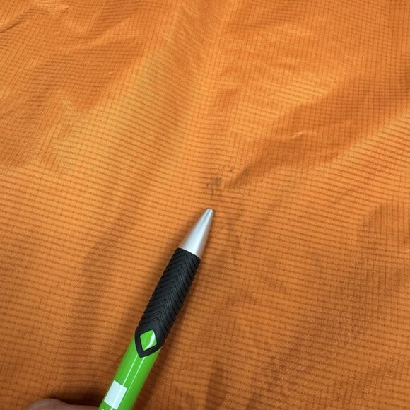 Mountain Hardwear Jacket Men L Orange Conduit Silk Rain Waterproof Shell Read* - Picture 9 of 16